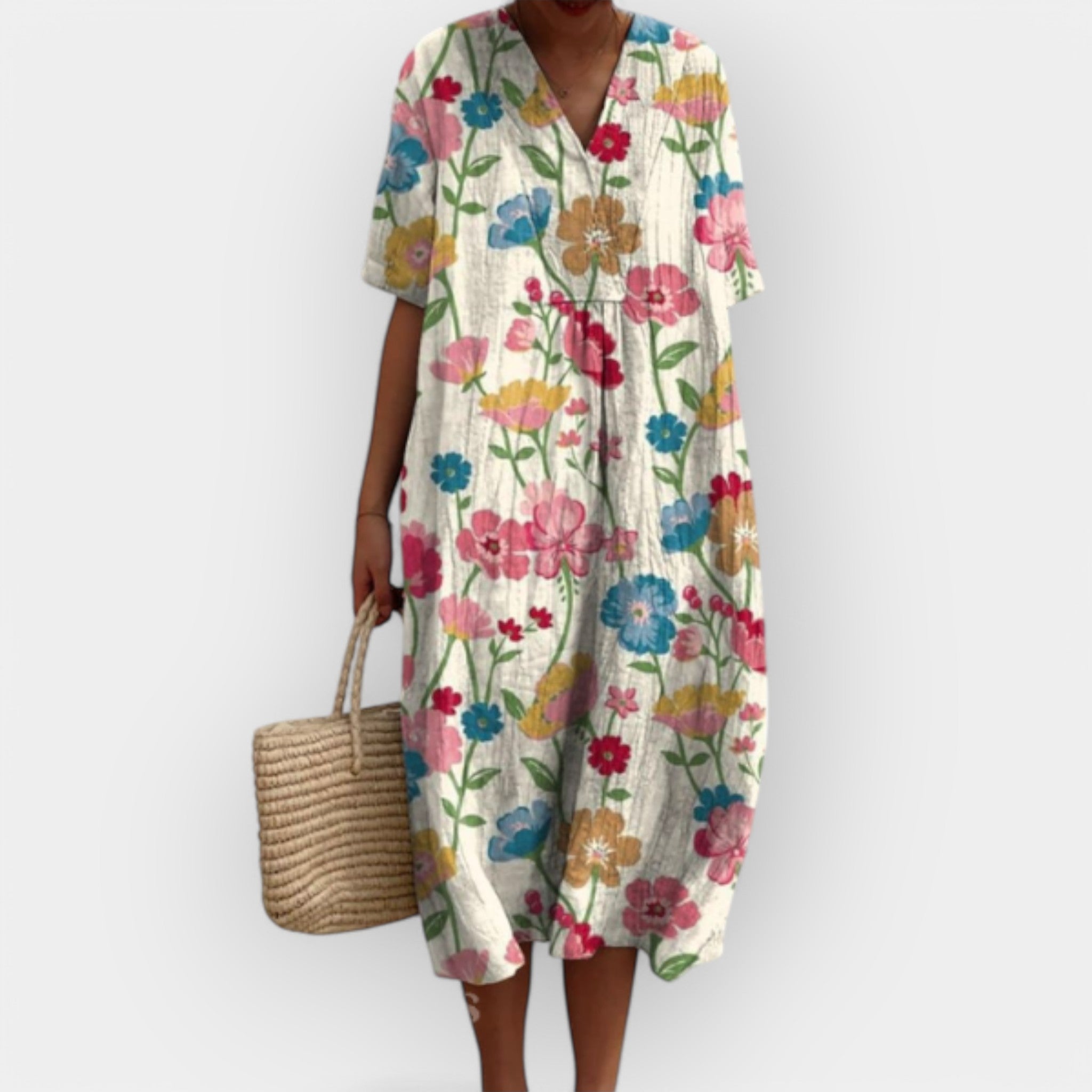 Vestido floral para días cálidos