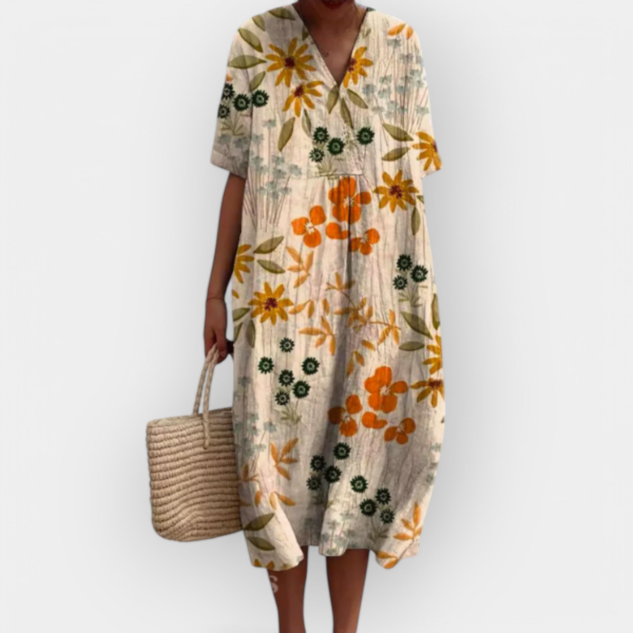 Vestido floral para días cálidos