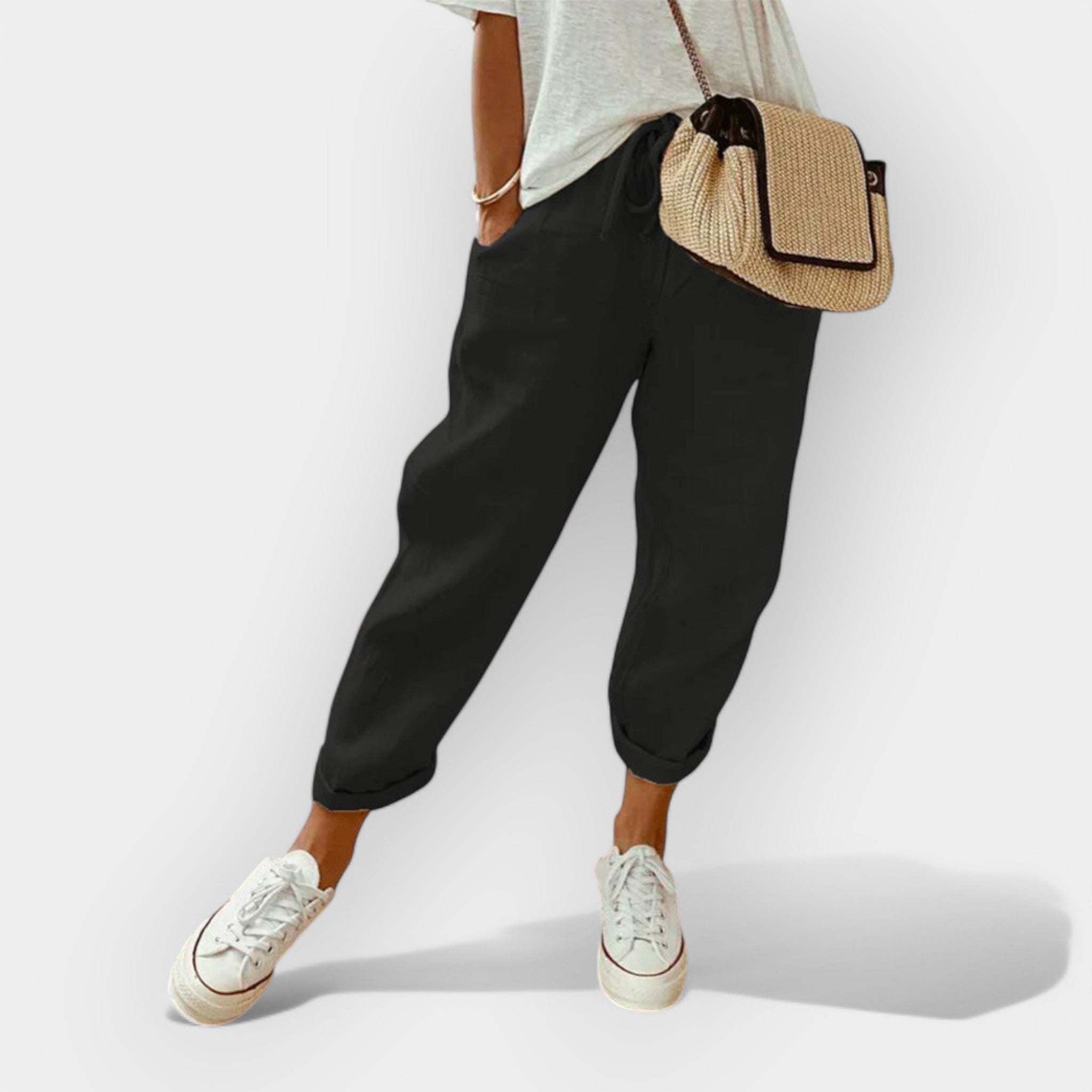 Pantalón ligero de lino