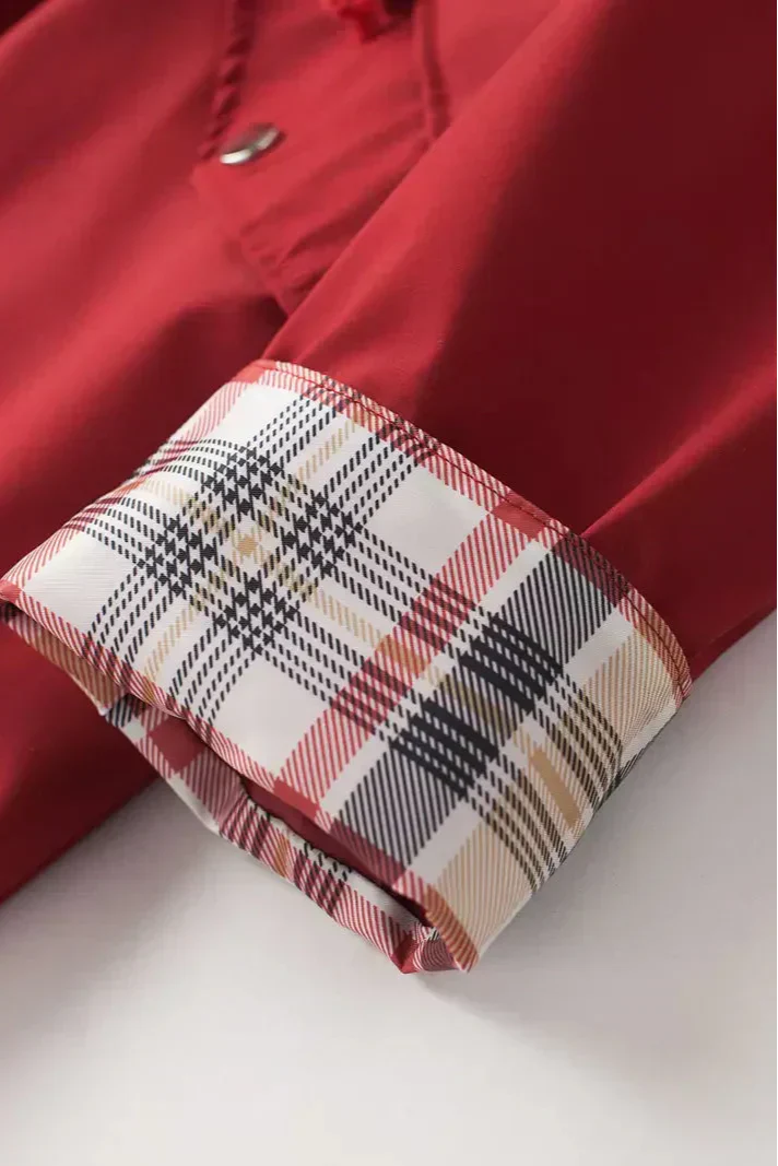 Abrigo De Lluvia A Medida Tejido Impermeable Chic Práctico