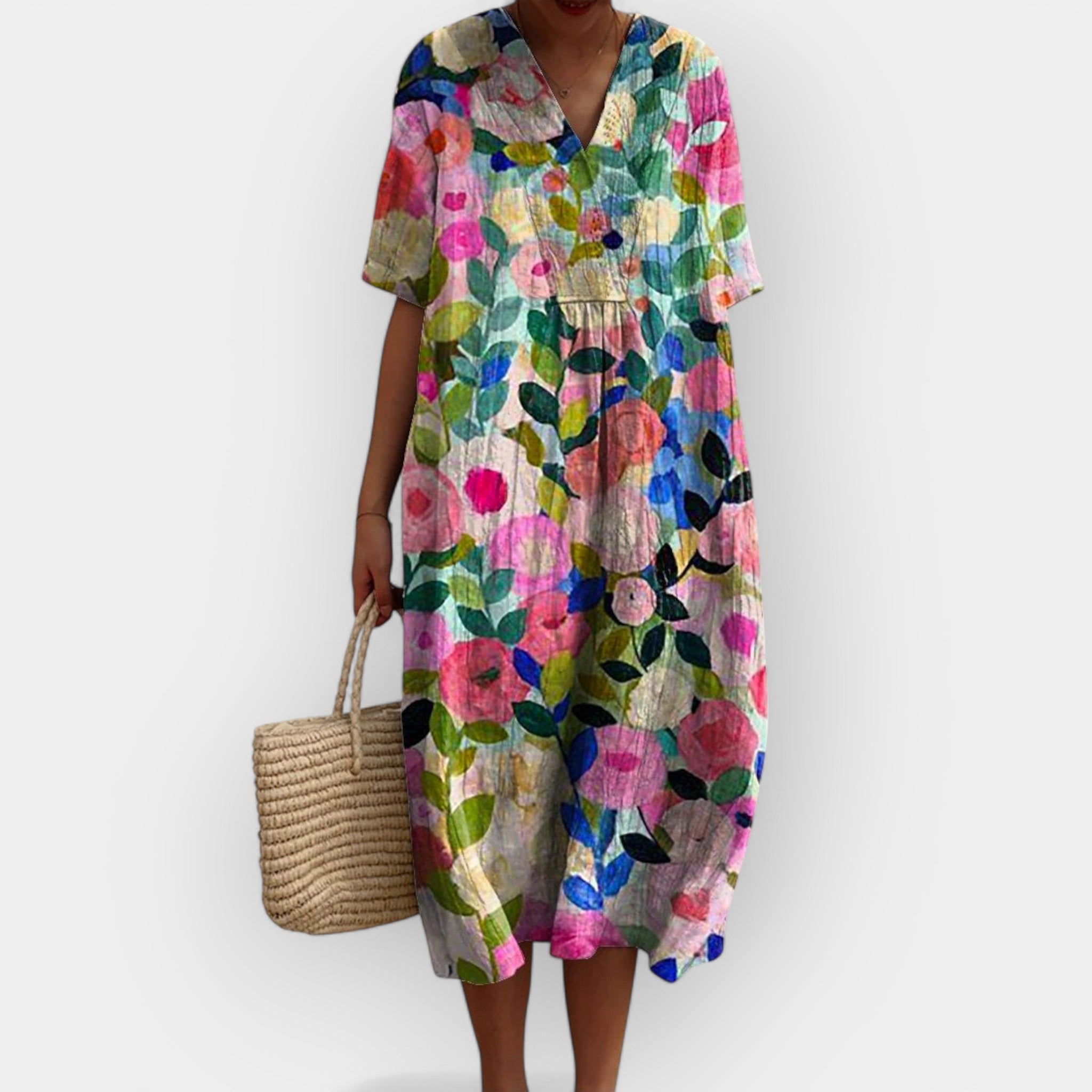 Vestido floral para días cálidos