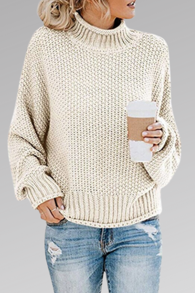 Jersey Molly De Punto Grueso Con Corte Relajado Premium