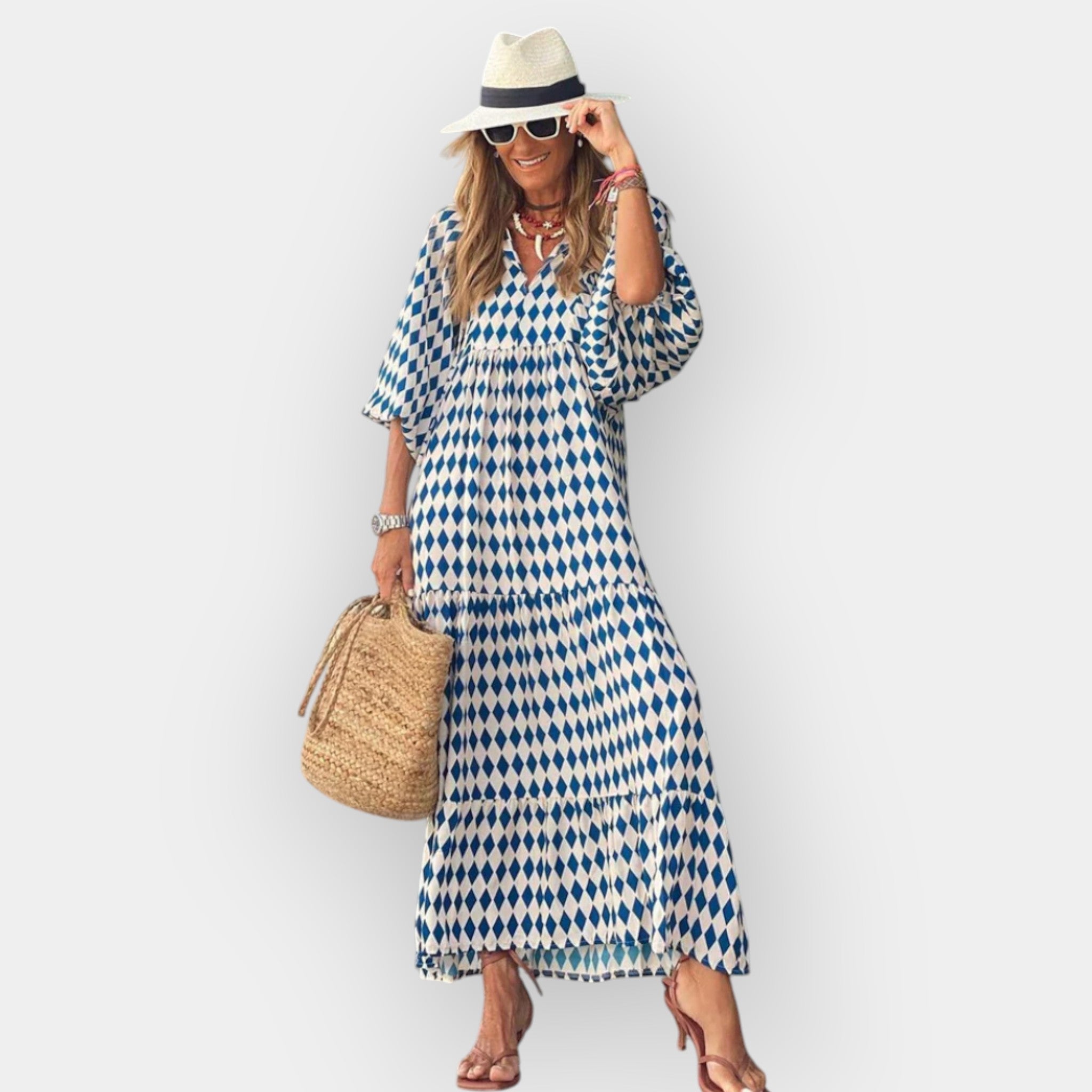 Φόρεμα με Φλοράλ Σχέδιο