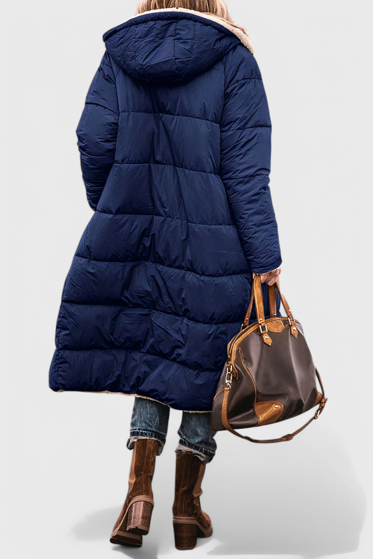 Parka Acolchada Mackenzie de Longitud Completa y Calor