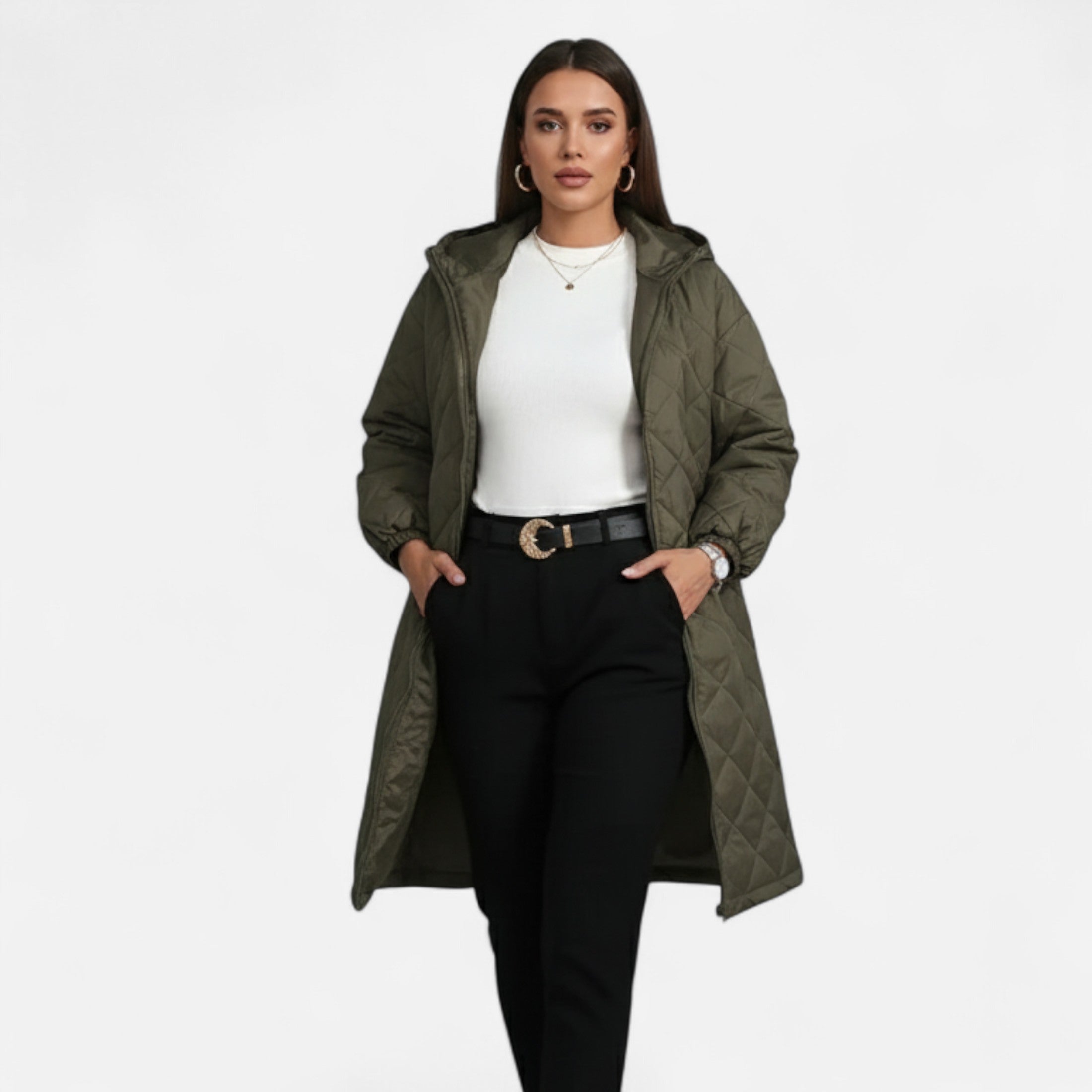 Eliaro Moda | Chaqueta Acolchada Plus Size para Mujer