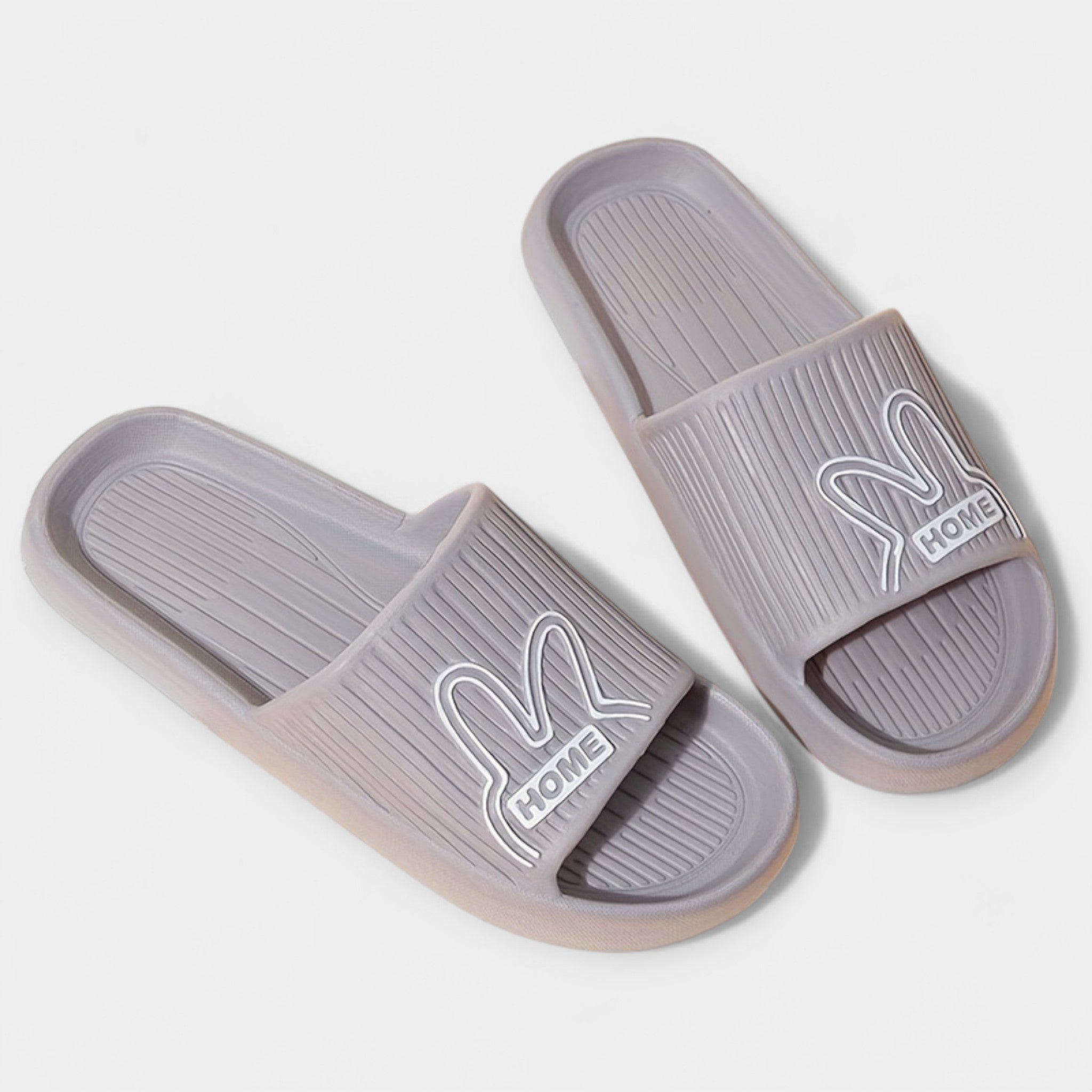 Pantuflas para Mujer con Diseño de Caricatura y Dedos Abiertos