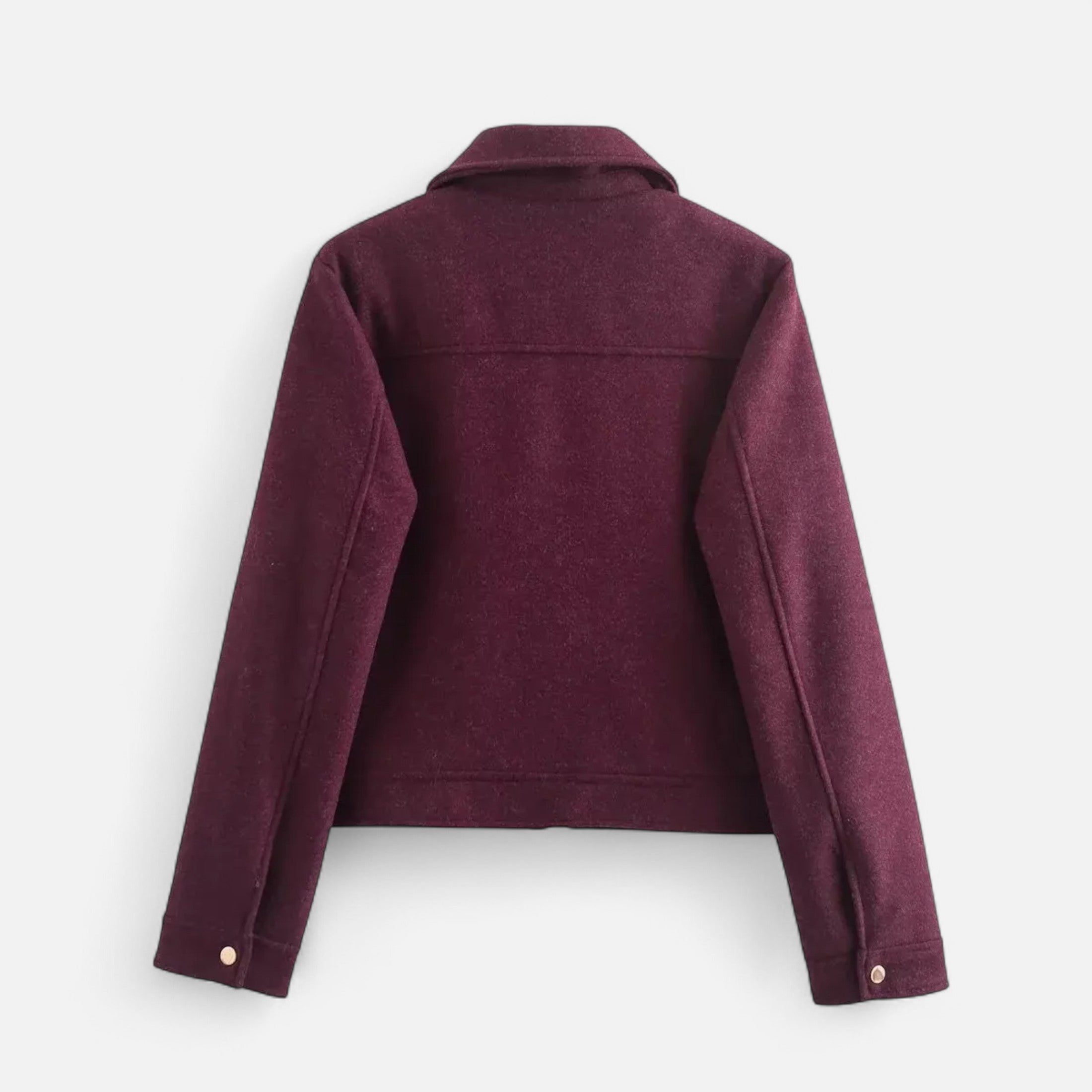 Cazadora Mujer Cuello Solapa Manga Larga