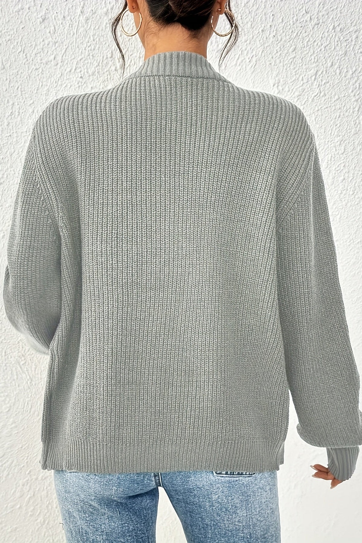 Cardigan Liana Oriana Ligero Con Corte Abierto Chic