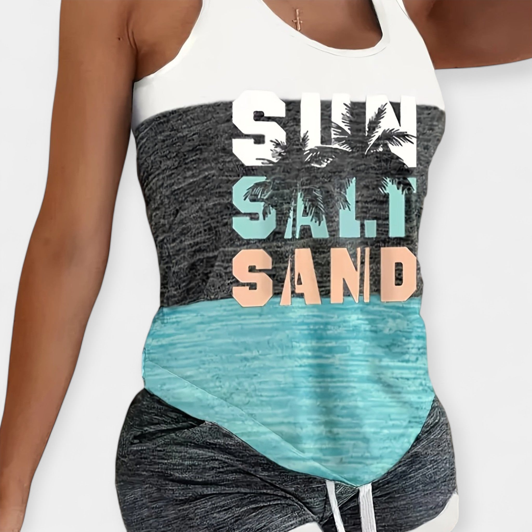 Conjunto Veraniego con Palmera