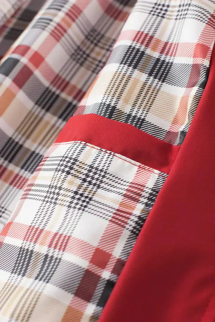 Abrigo De Lluvia A Medida Tejido Impermeable Chic Práctico