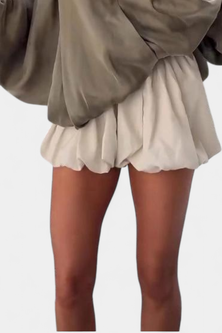 Maude Chaqueta Verde Oliva Con Mangas Abullonadas Exclusiva