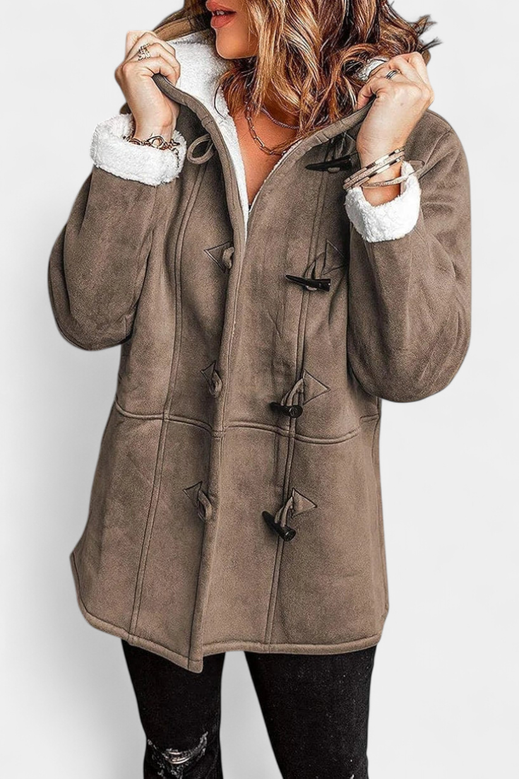 Abrigo Capucha Envolvente Jessa Delicia Colección Privada