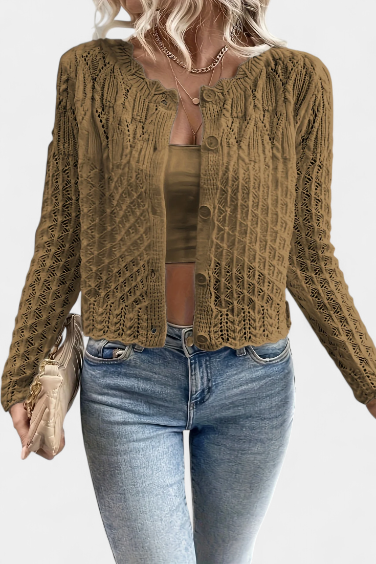 Cárdigan Chic Desenfadado Edición Limitada Ligero y Listo