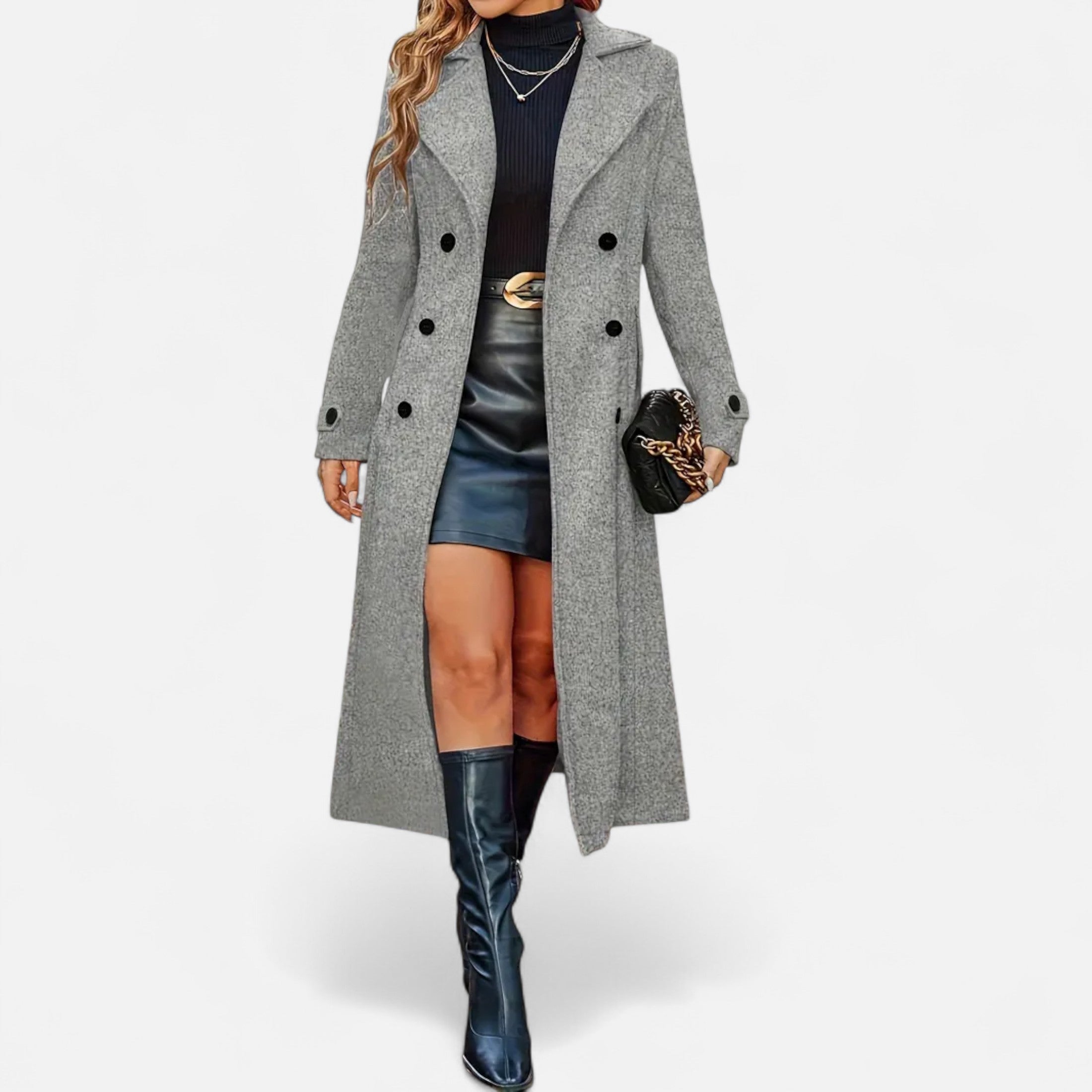 Eliaro Moda | Abrigo Largo de Invierno para Mujer