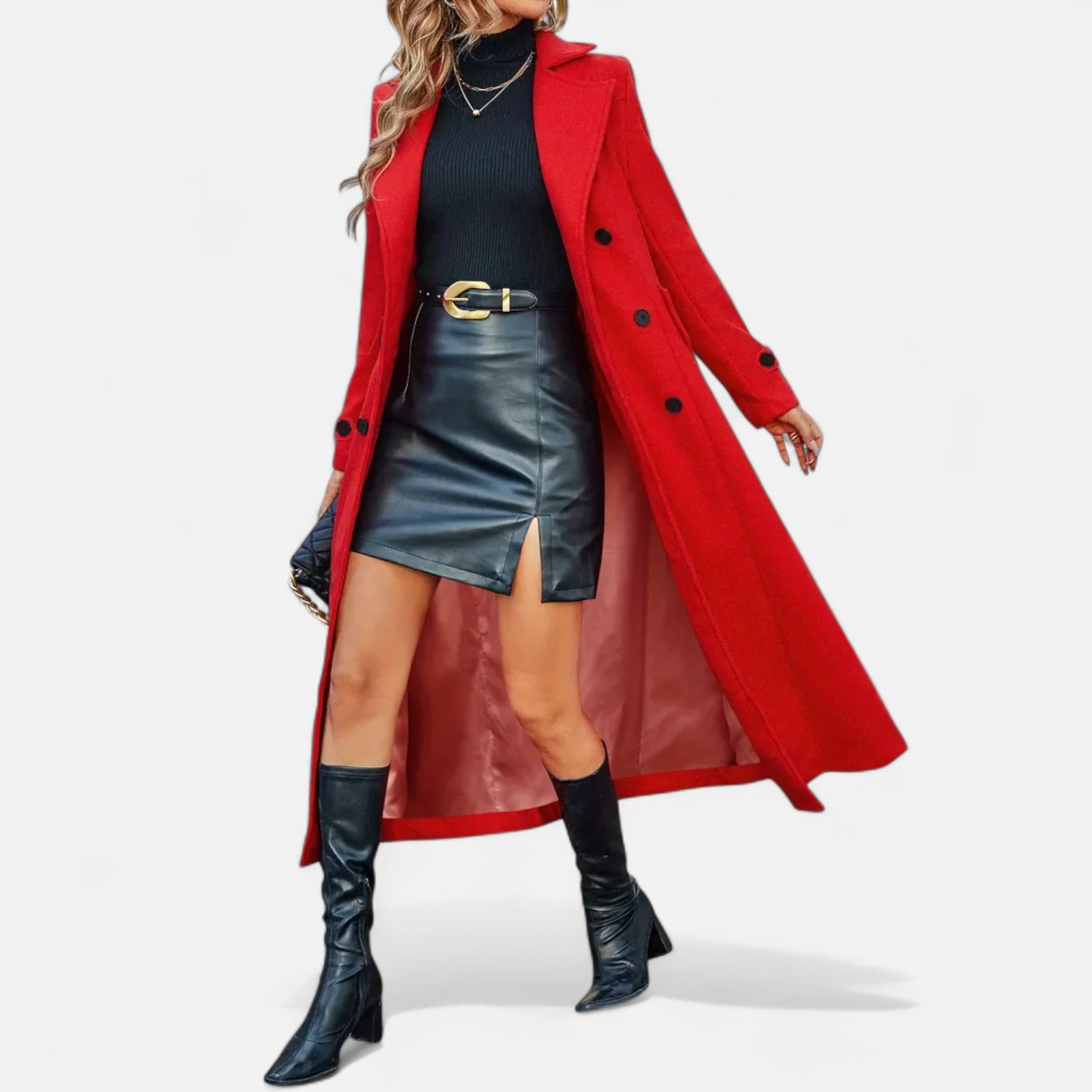 Eliaro Moda | Abrigo Largo de Invierno para Mujer