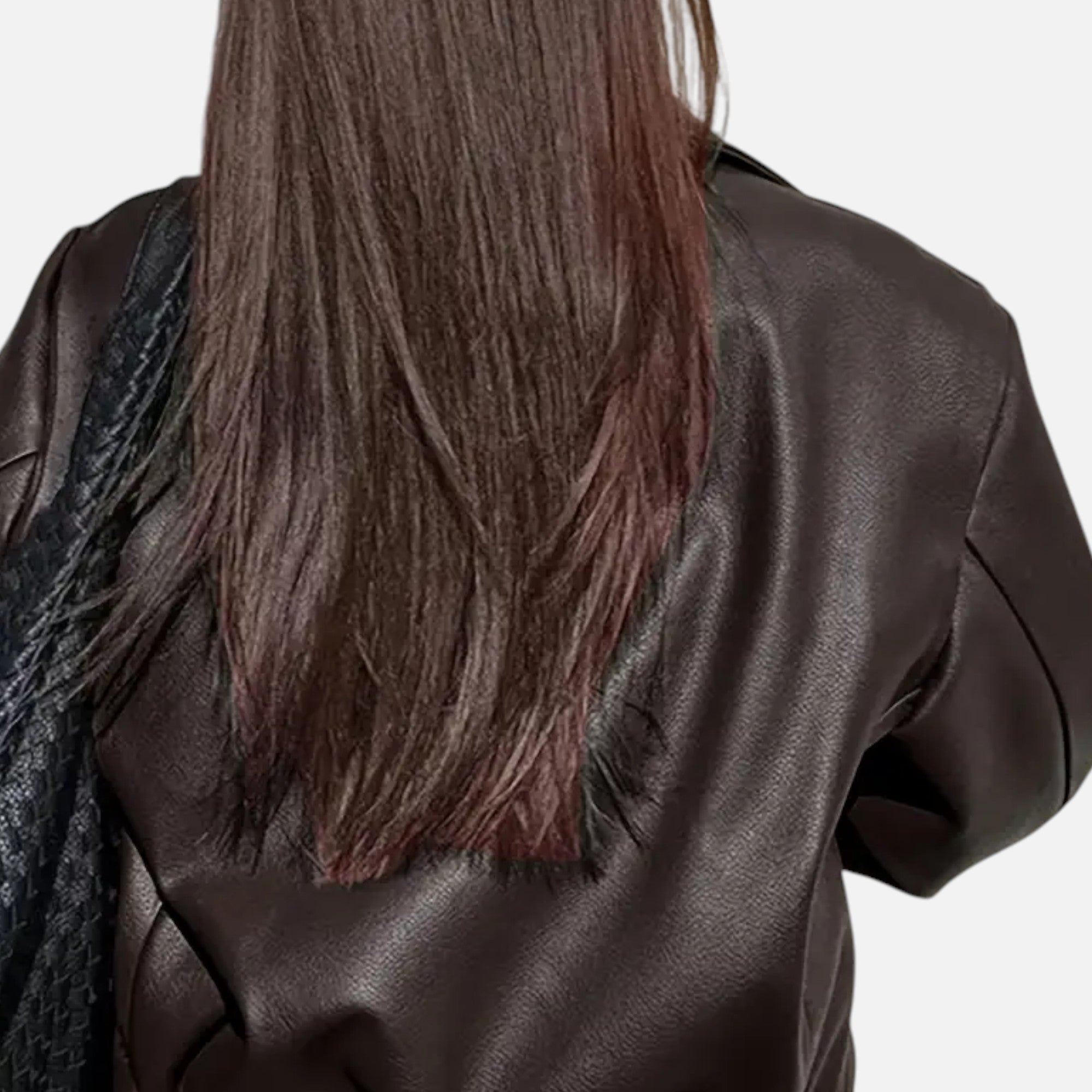 Chaqueta Motera de Polipiel de Lujo