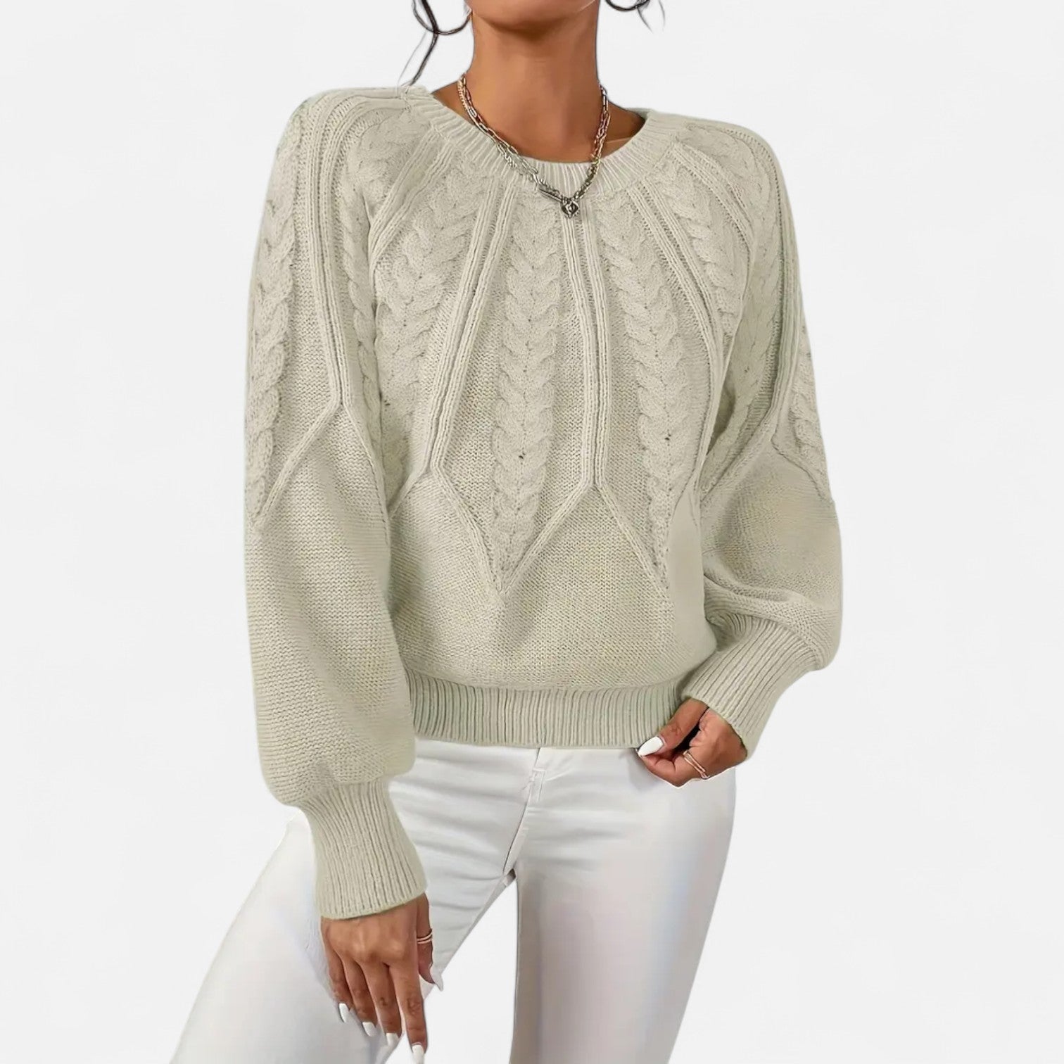 Jersey Clásico de Manga Larga Mujer