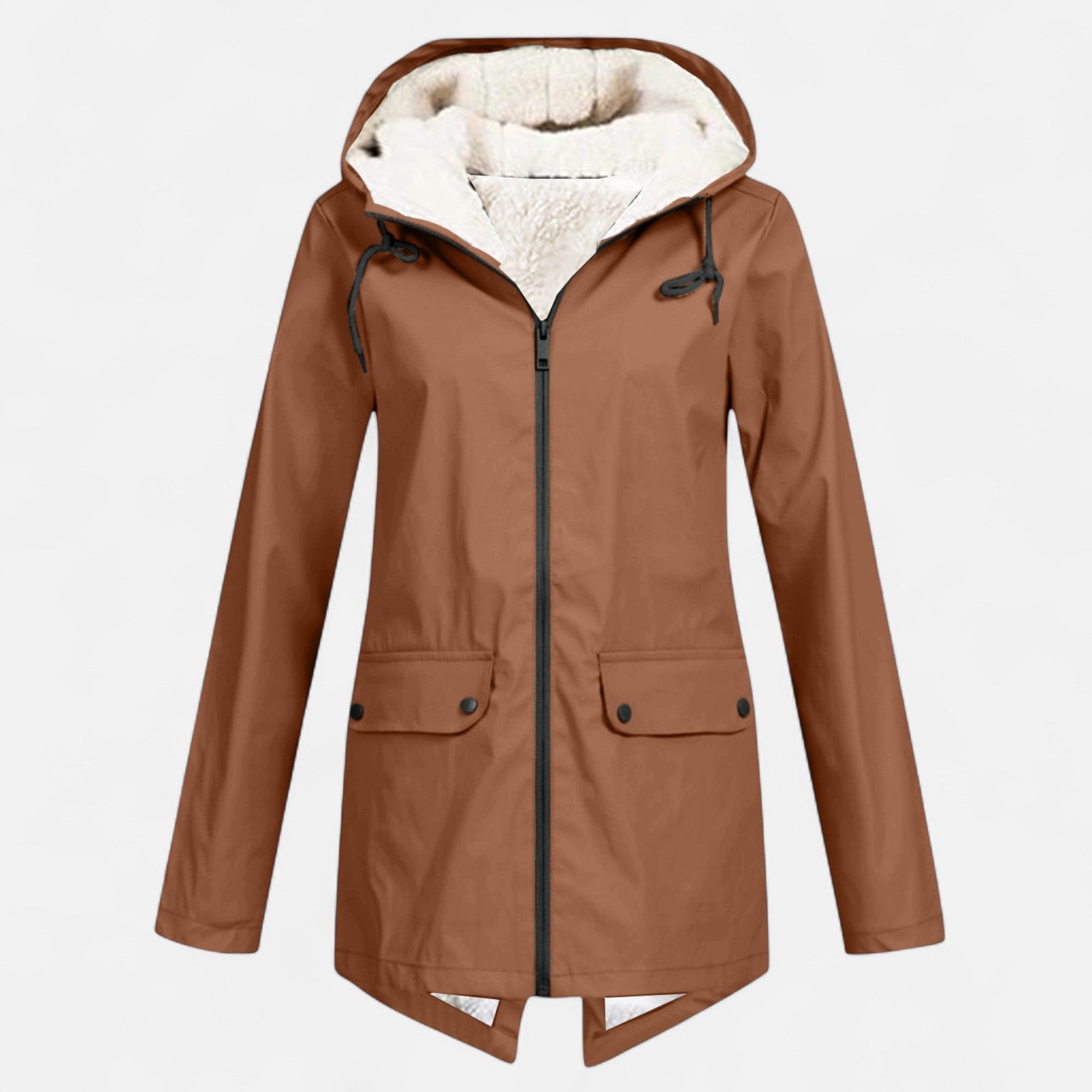 Chaqueta Invierno Mujer con Capucha Elegante