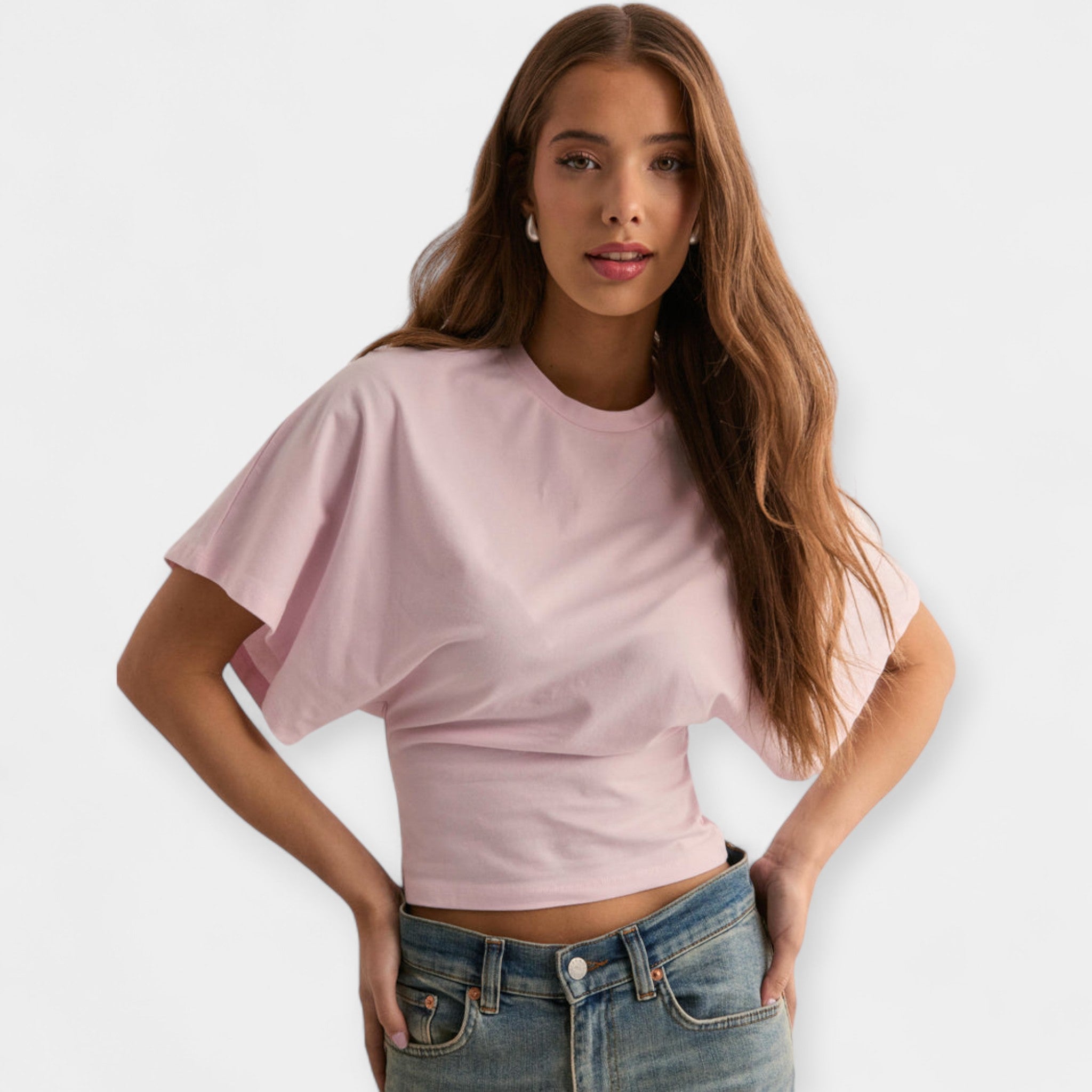 Blusa con mangas anchas