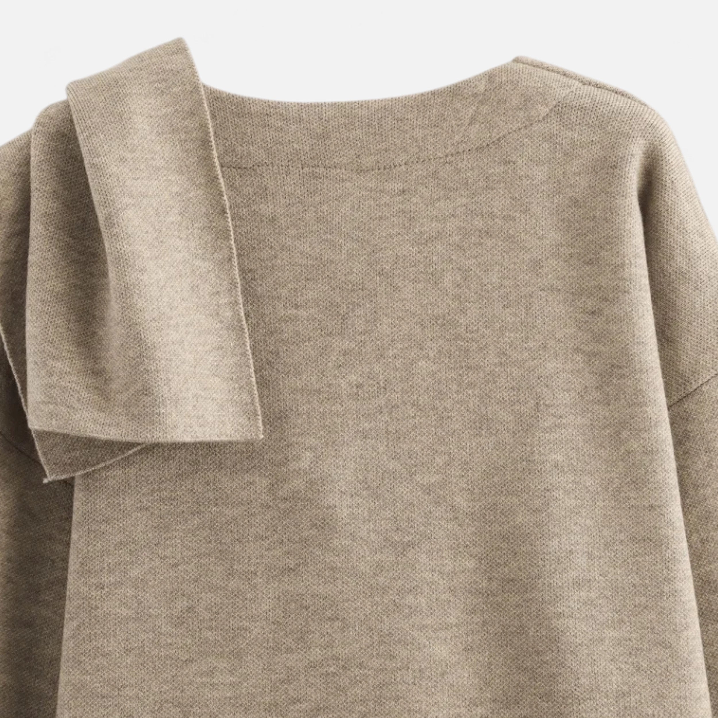 Eliaro Moda | Abrigo Mujer Invierno Acolchado con Bufanda Asimétrica