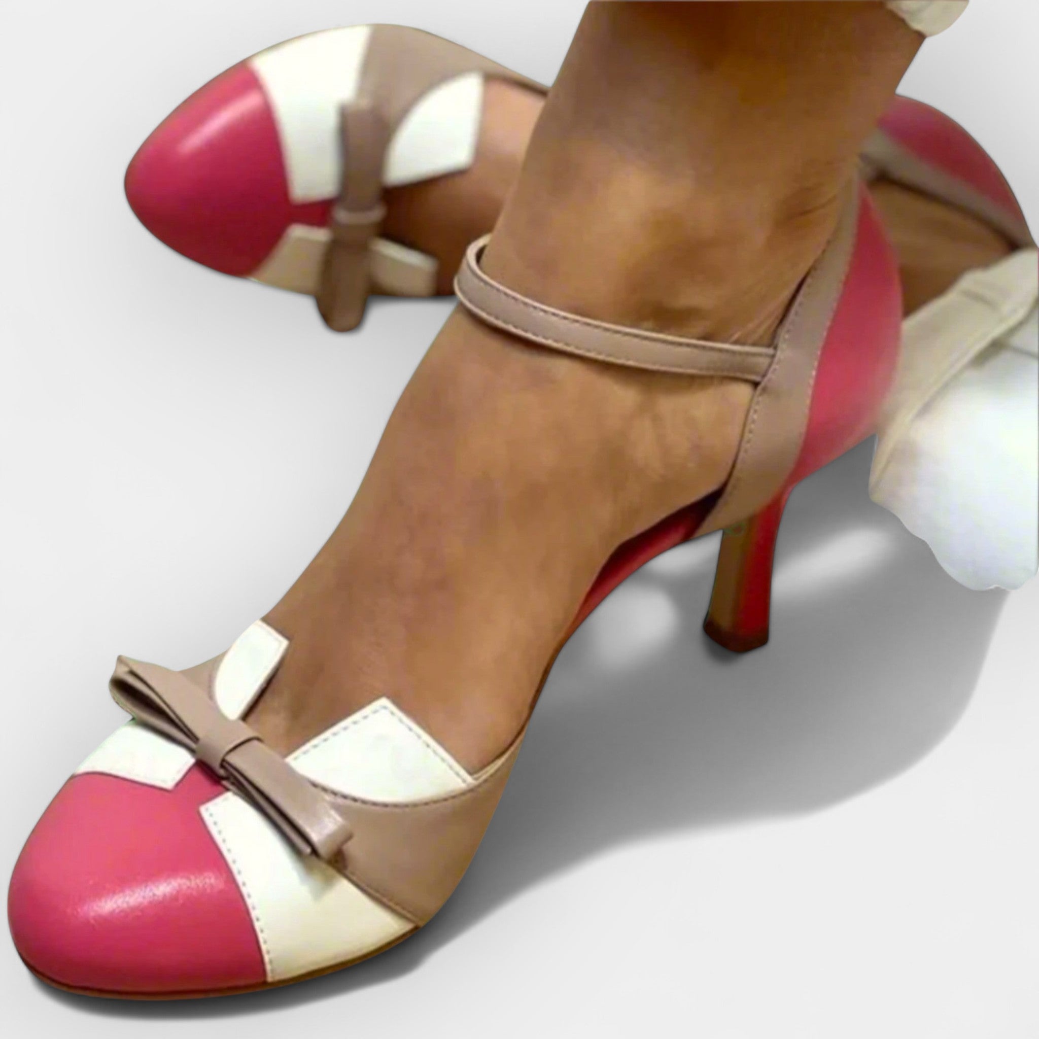 Tacones románticos con soporte y estilo