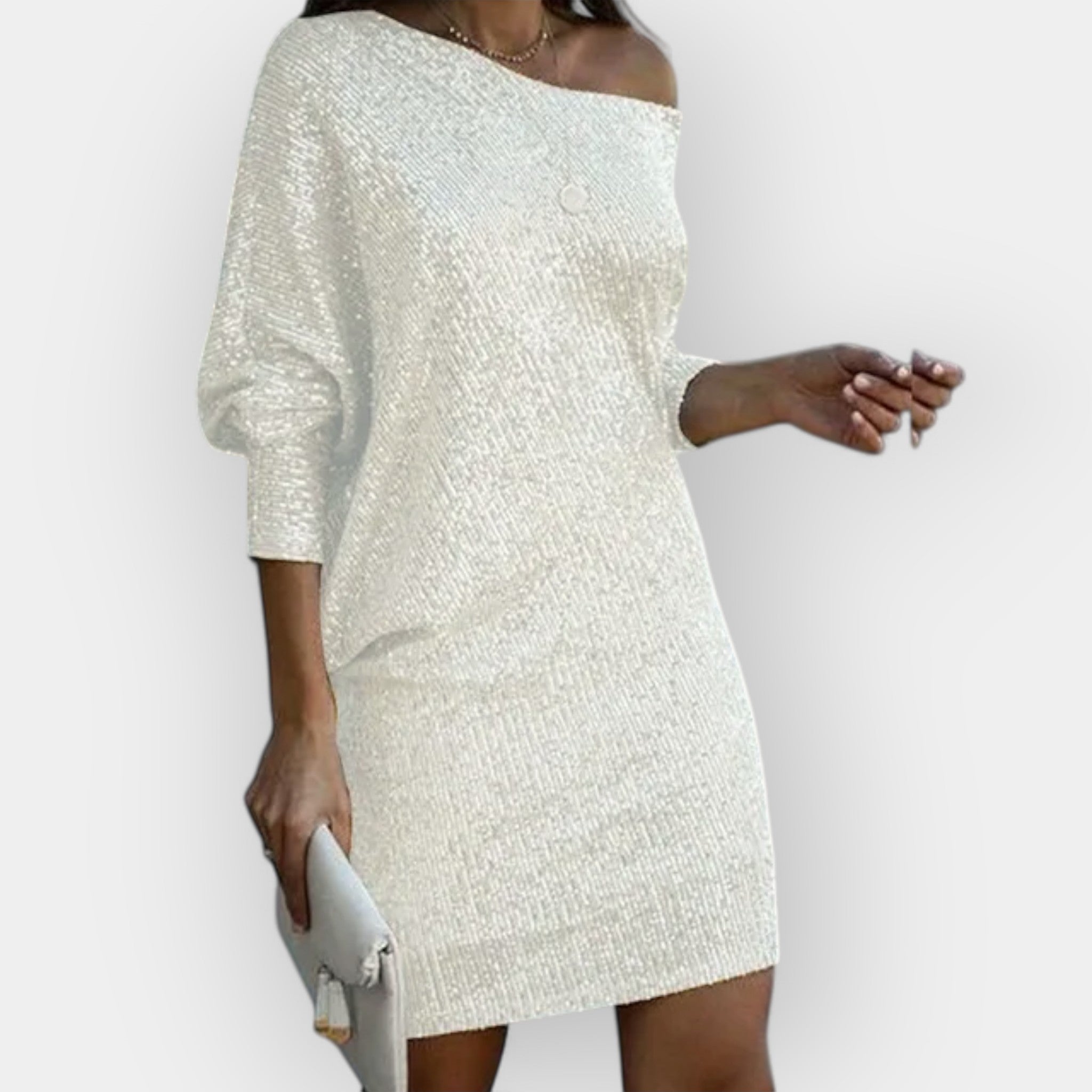 Vestido de noche con lentejuelas