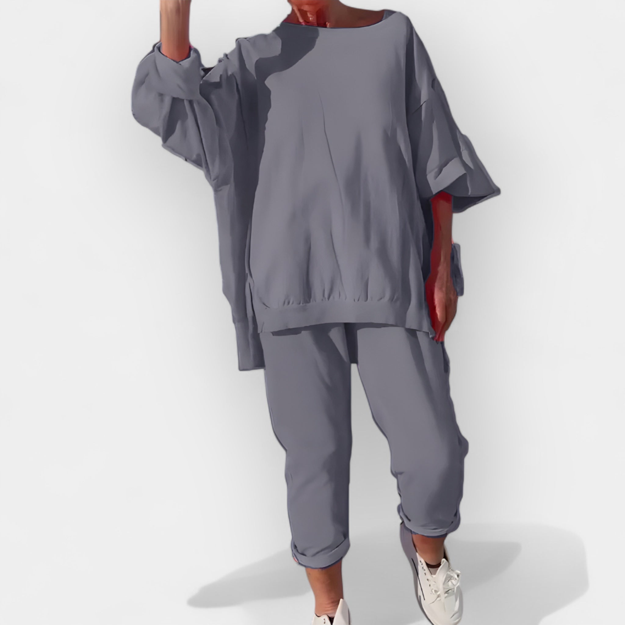 conjunto casual con estilo