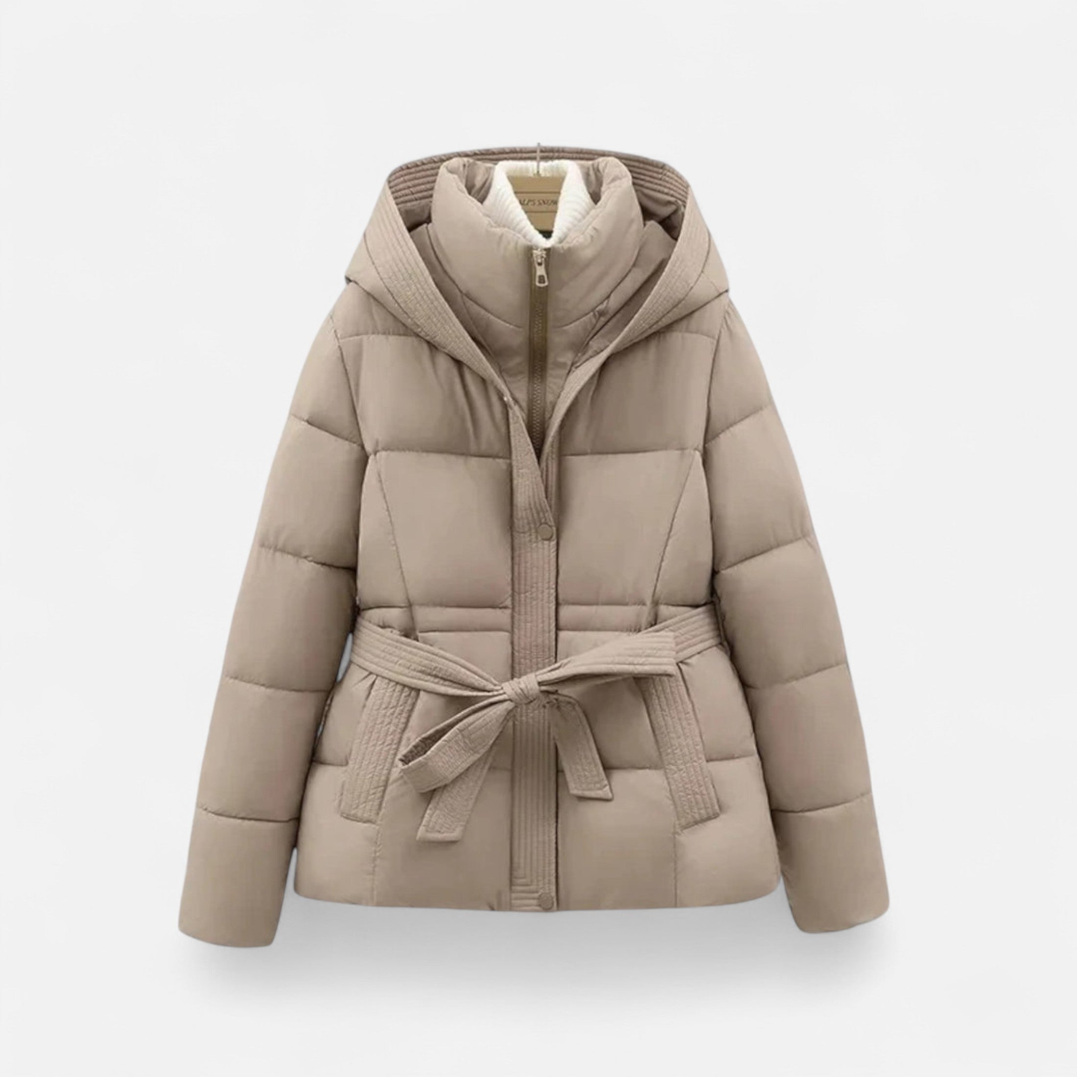 Eliaro Moda | Chaqueta Mujer Invierno Acolchada con Cinturón