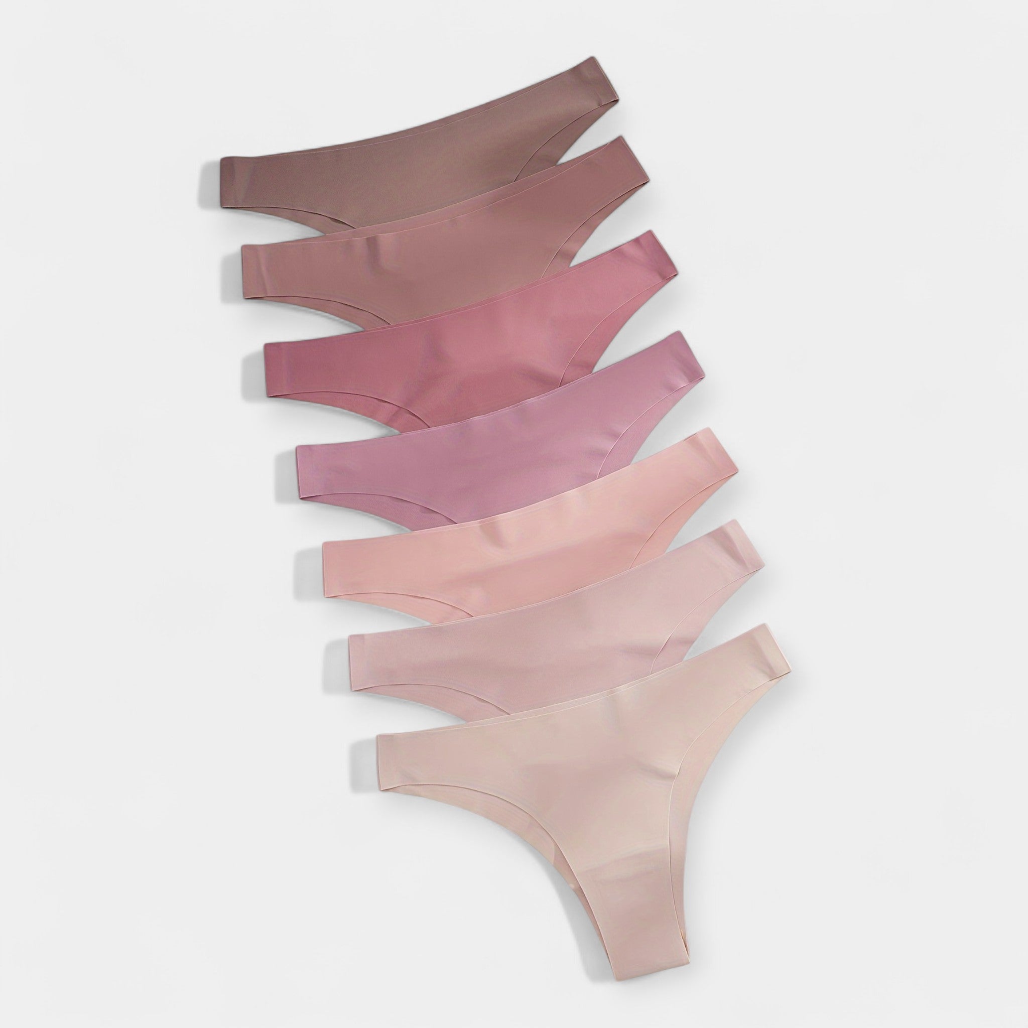 Set de 7 Bragas Simples tipo Hipster