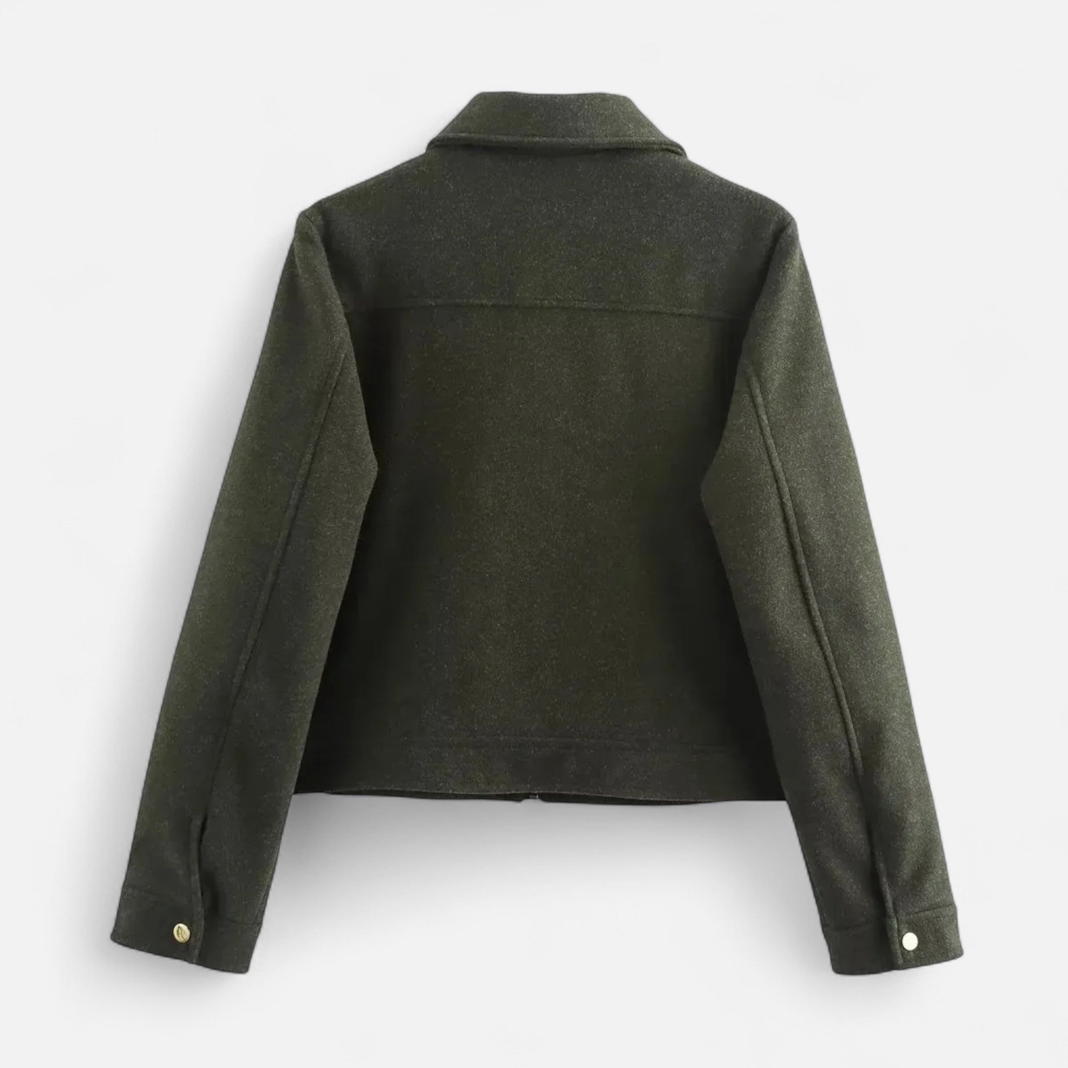 Cazadora Mujer Cuello Solapa Manga Larga