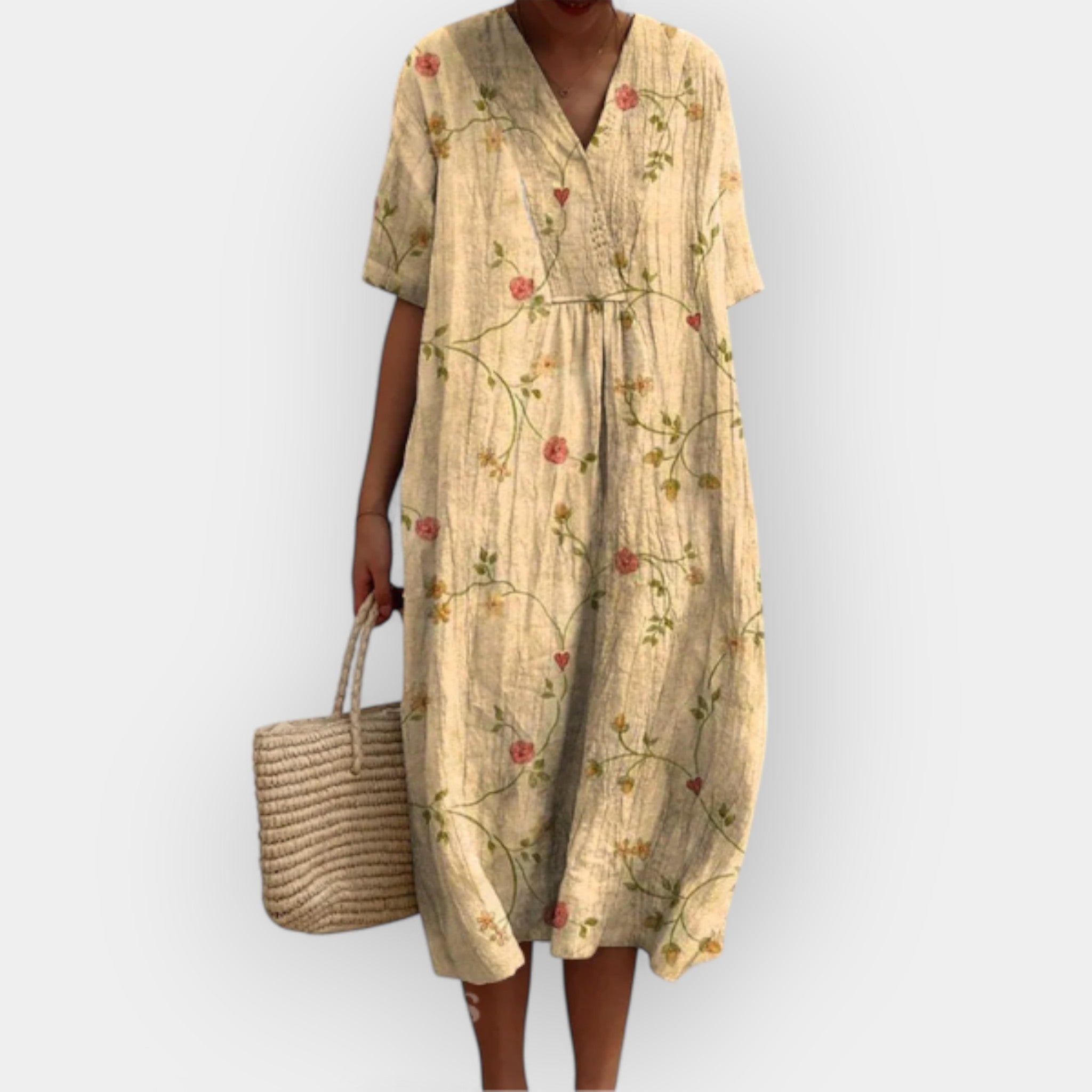 Vestido floral para días cálidos