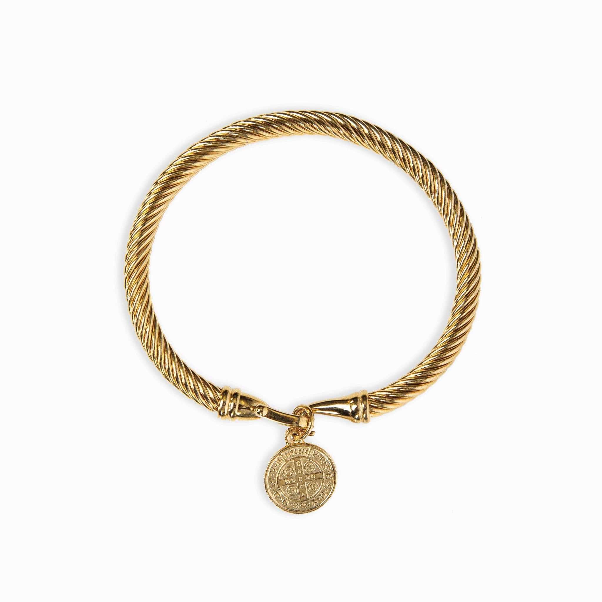 Pulsera Dorada con Moneda