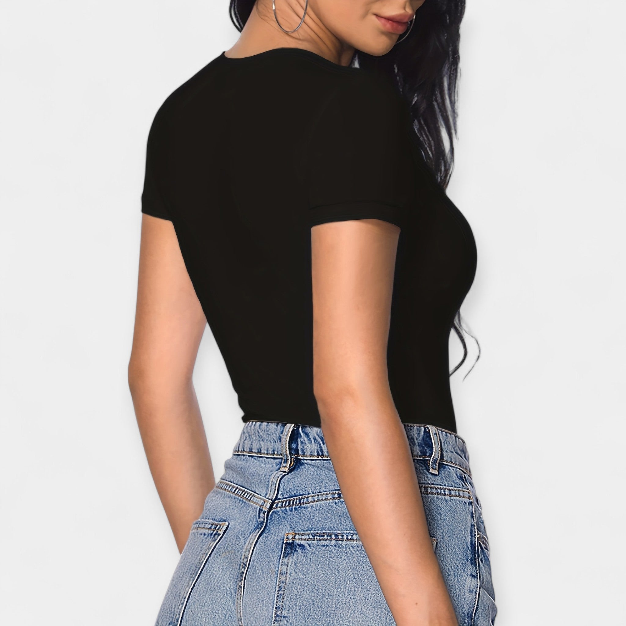 Body de Verano con Escote en V