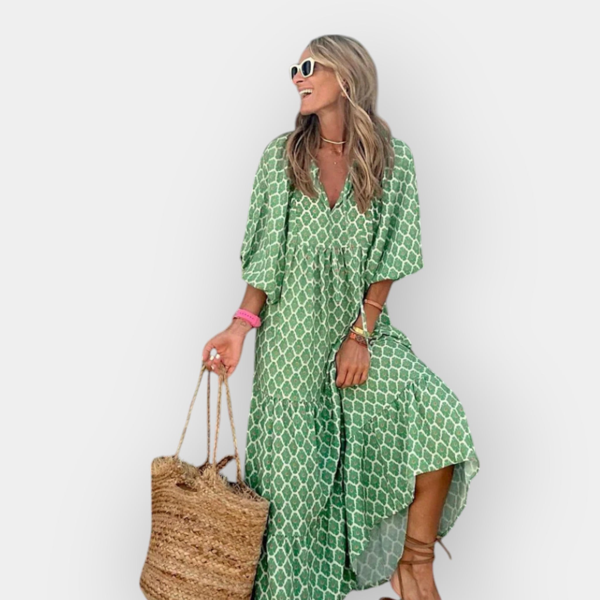 Φόρεμα με Φλοράλ Σχέδιο