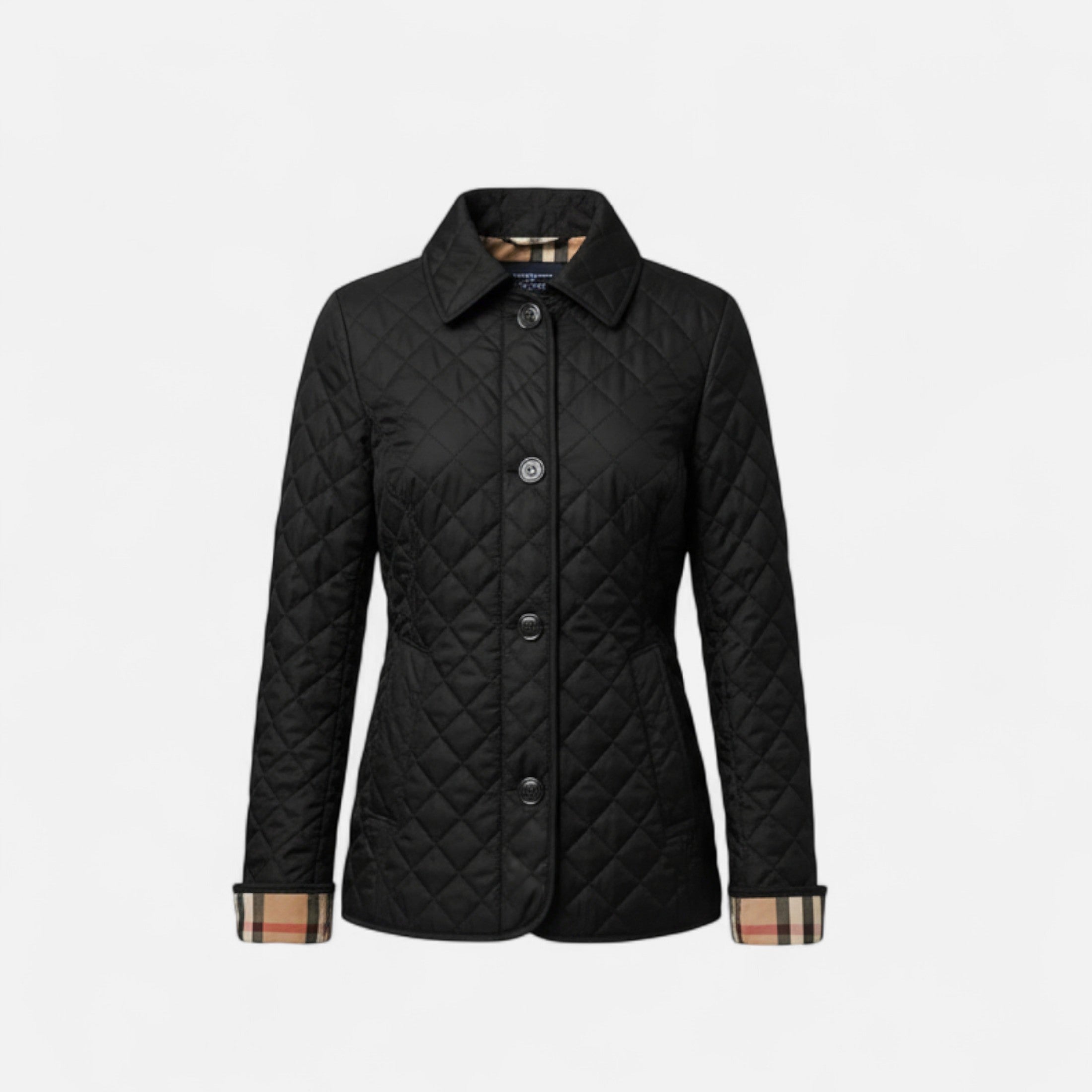 Eliaro Moda | Chaqueta Acolchada Mujer Cuello Solapa Elegante