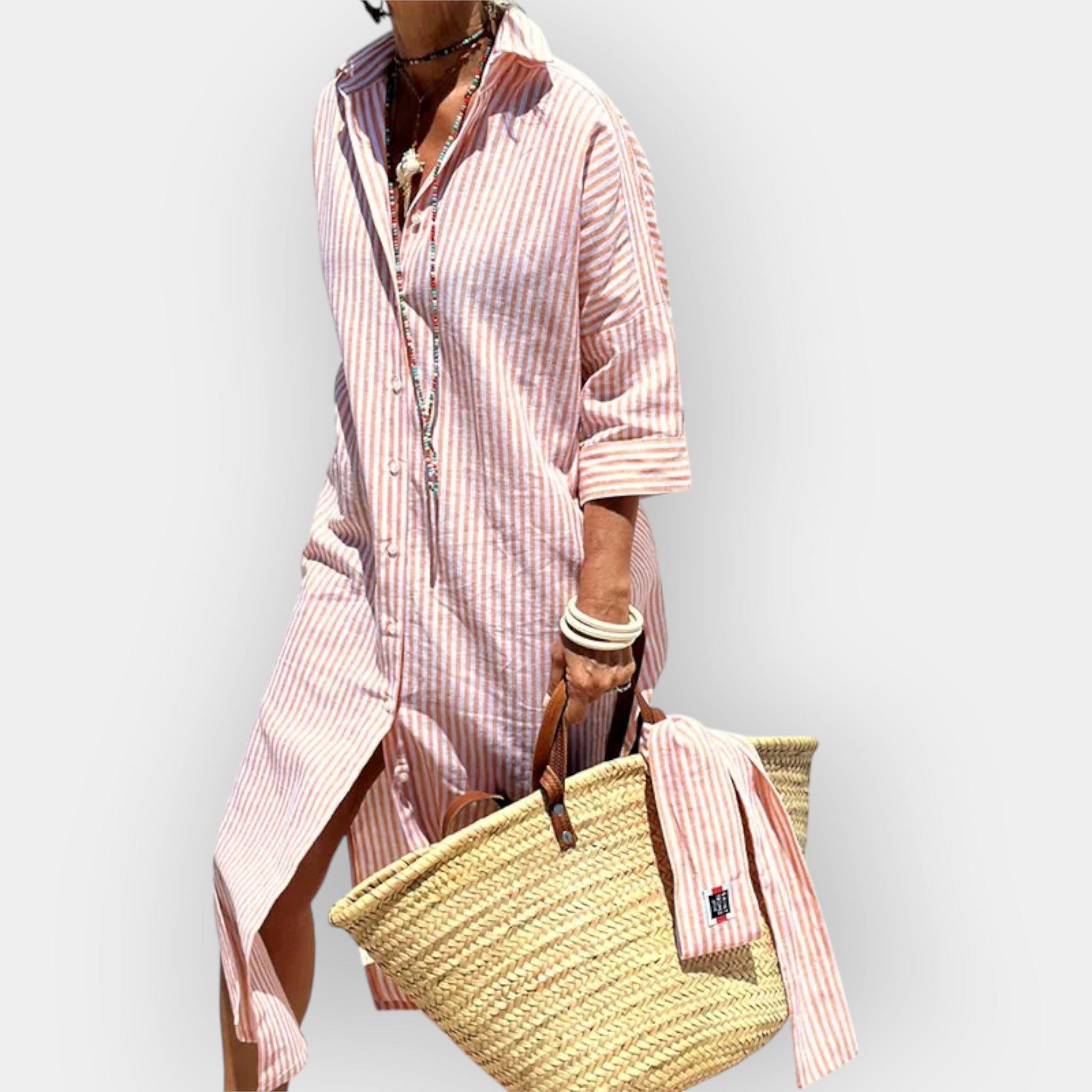 Vestido camisero de verano