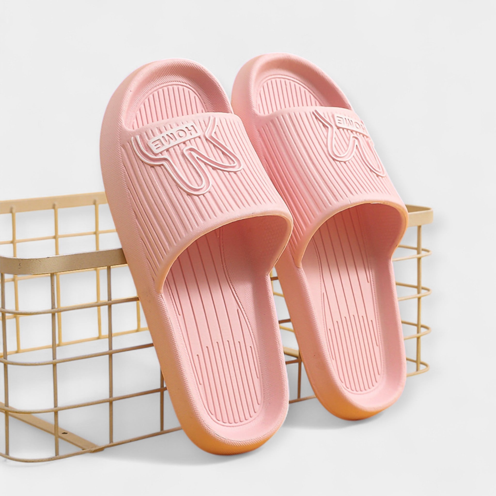 Pantuflas para Mujer con Diseño de Caricatura y Dedos Abiertos