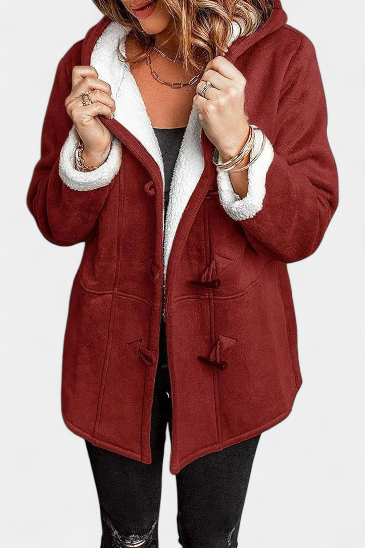 Abrigo Capucha Envolvente Jessa Delicia Colección Privada