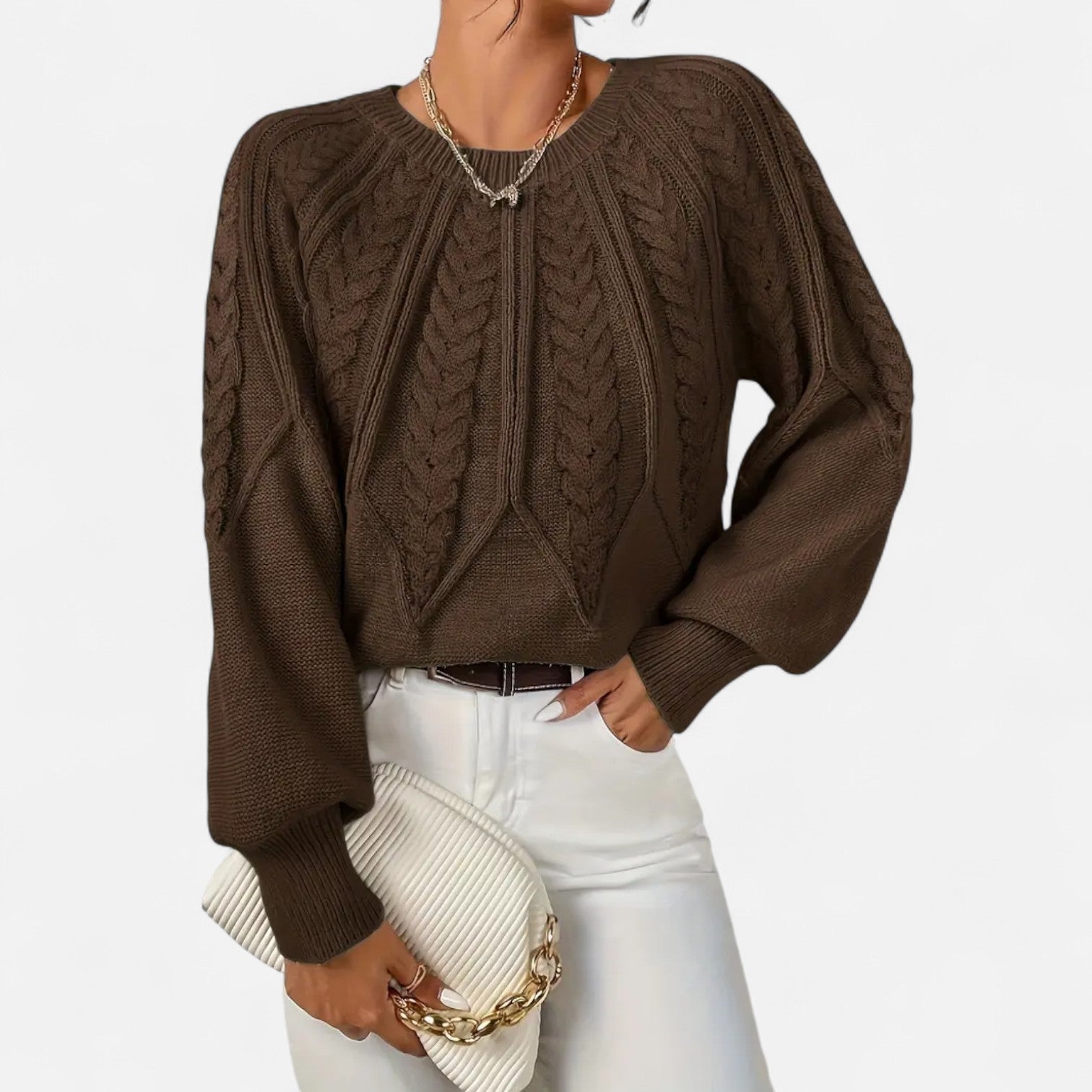 Jersey Clásico de Manga Larga Mujer