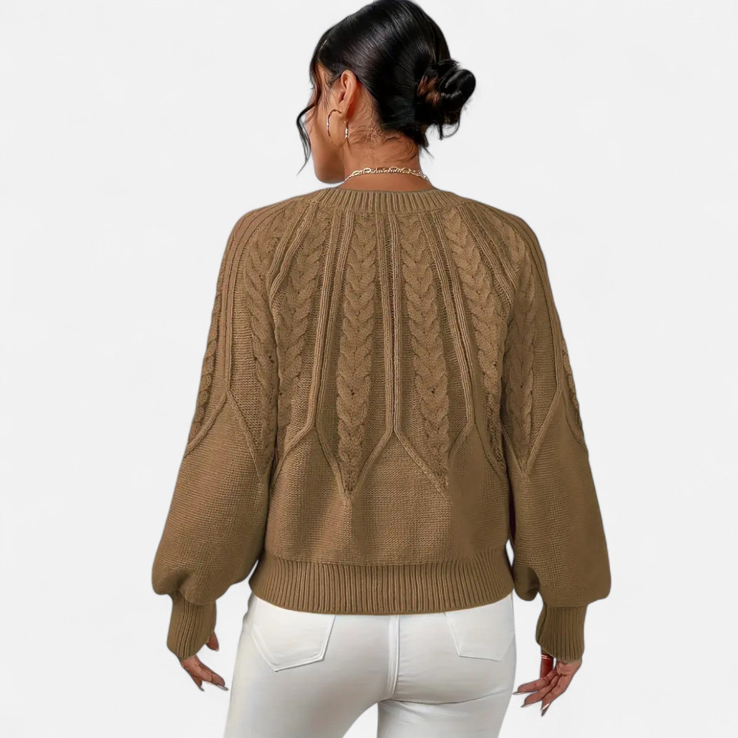 Jersey Clásico de Manga Larga Mujer