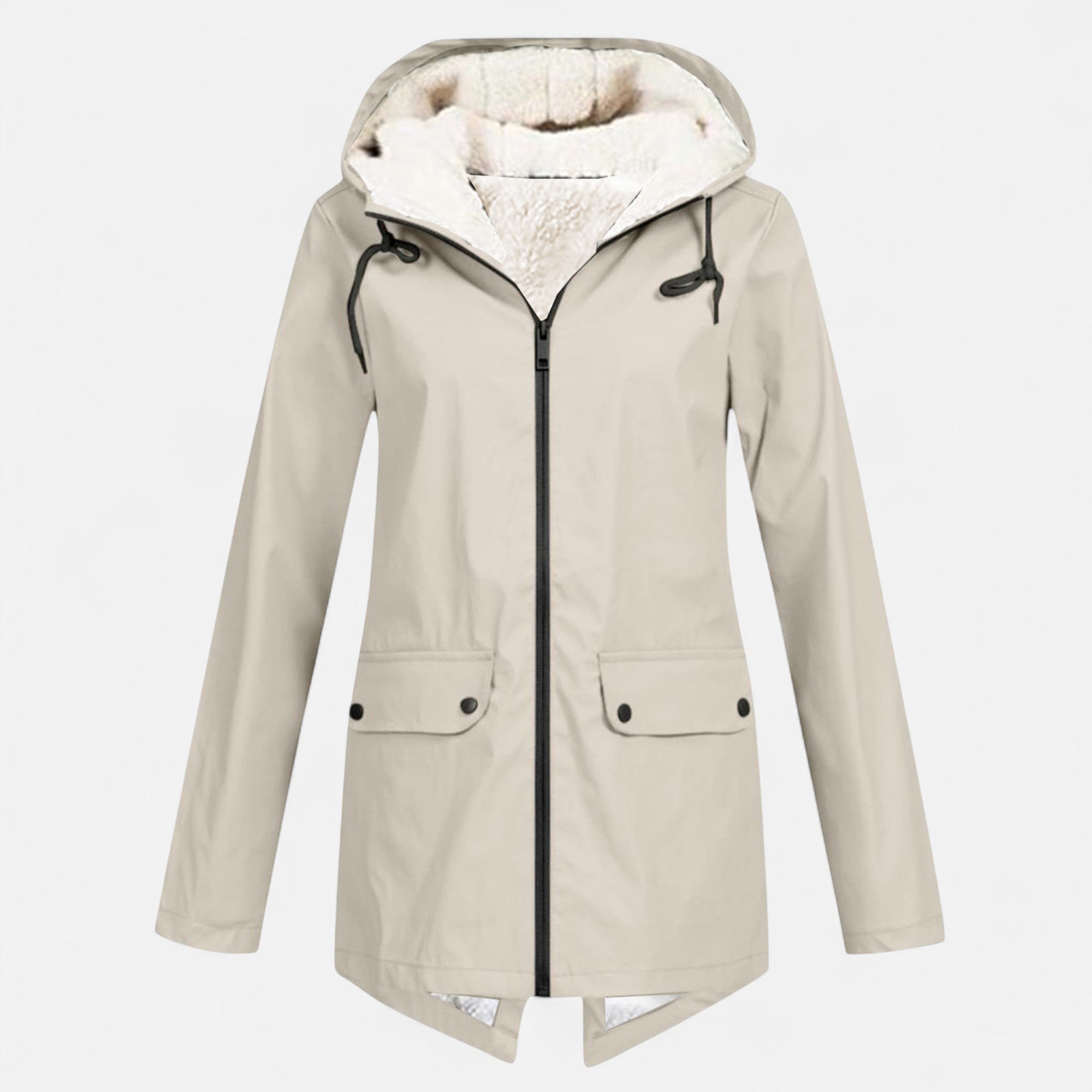 Chaqueta Invierno Mujer con Capucha Elegante